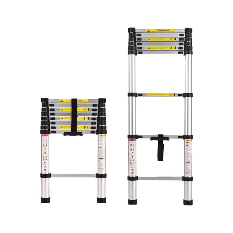 Packtech Alüminyum Teleskopik Merdiven | 11 Basamak – 3.2 Metre