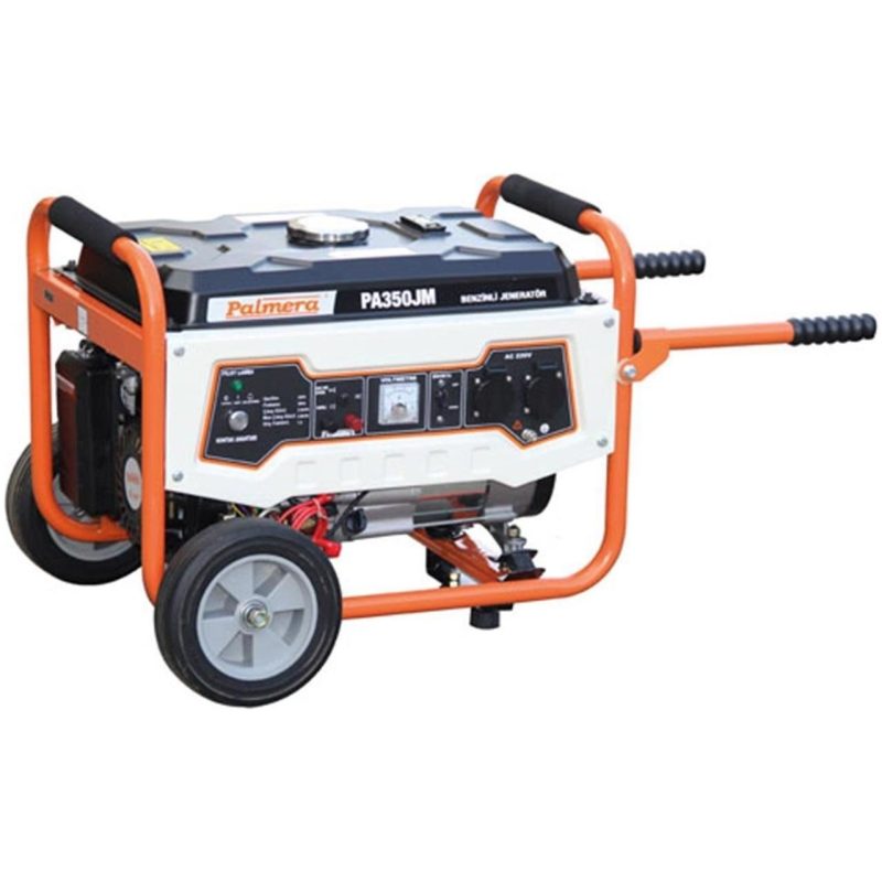 Palmera PA350JM5 Eur5 Benzinli Marşlı Monofaze Jeneratör 3.5 Kva