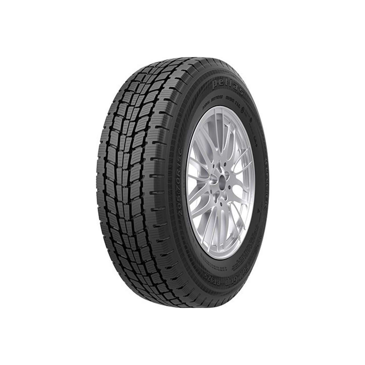 Petlas 185 R14C 102/100R Full Grip Pt925 Hafif Ticari Dört Mevsim Lastiği ( Üretim Yılı: 2024 )
