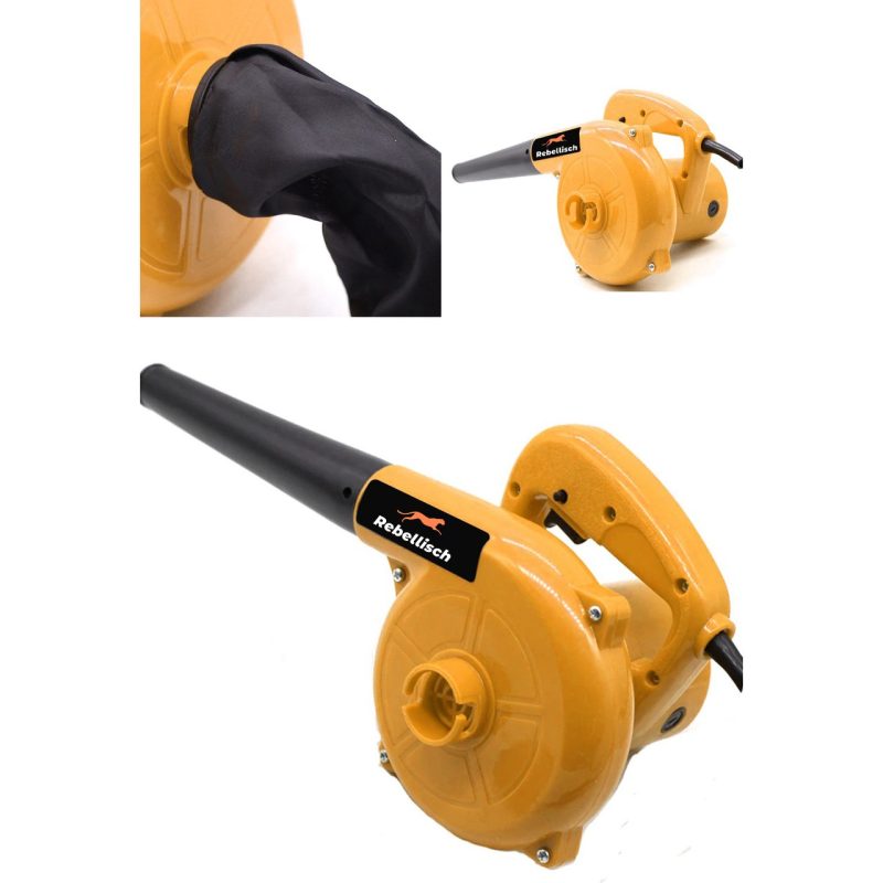 Rebellisch Germany S9001 Series 9200 WF Elektrikli Devir Ayarlı Hava Körüğü Yaprak Toplama Üfleme Makinası Emme Özellikli
