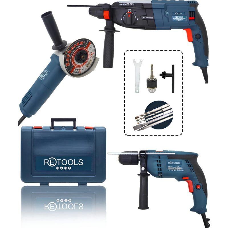 Retools Süper Elektrikli 3 Lü Set