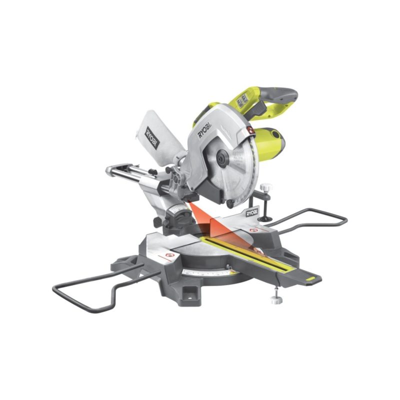 Ryobi EMS305RG 2200Watt 305mm Lazerli Zıvanalı Gönye Testere