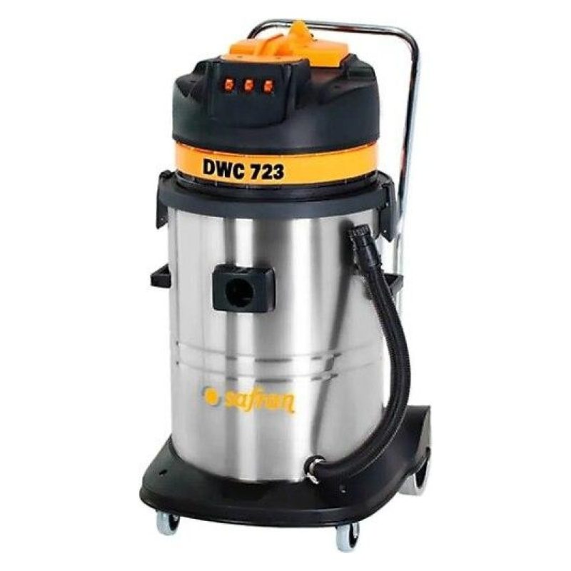 SET S.e.t Safran Full Aparatlı 3 Motorlu Islak Kuru Süpürge Vakum Makinesi 3600 Watt