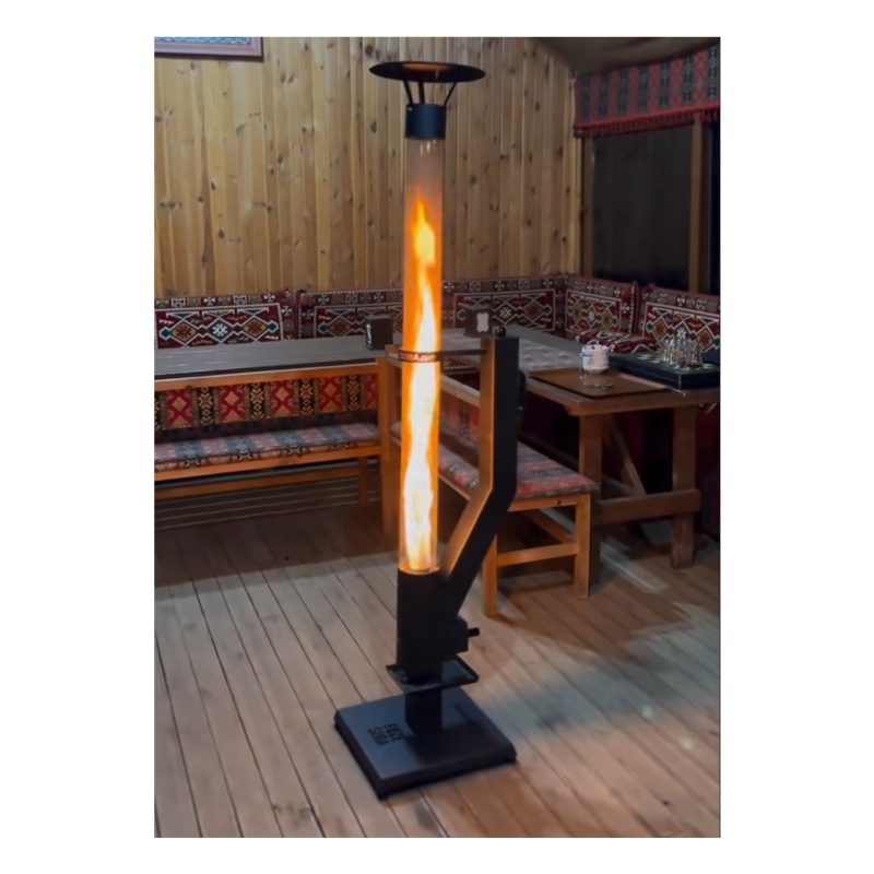 Savfer Metal Füze Soba Pelet Sobası