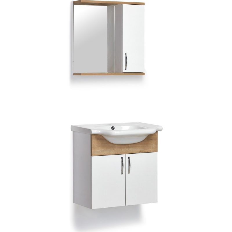 Saydam Banyo Leon MDF Banyo Dolabı 65 cm
