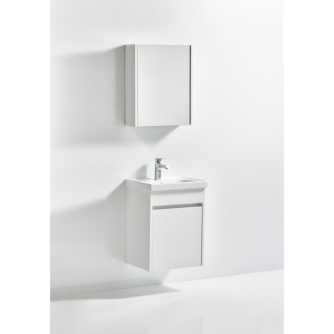 Saydam Banyo Maya 50 cm Banyo Dolabı Takımı Alt Üst