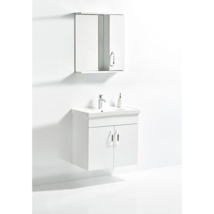 Saydam Banyo Root 60 cm Banyo Dolabı Takımı Alt Üst
