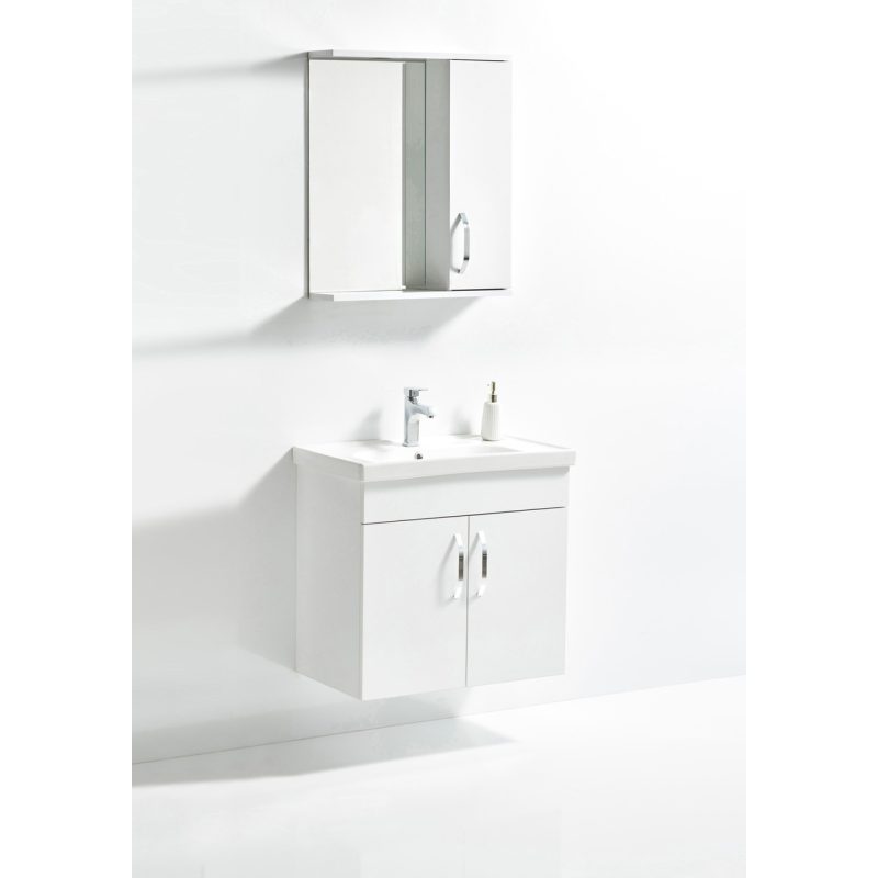 Saydam Banyo Root 60 cm Banyo Dolabı Takımı Alt Üst