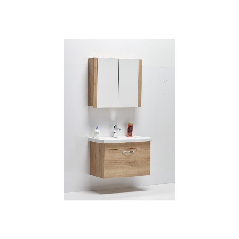 Saydam Banyo Stil 80 cm Meşe