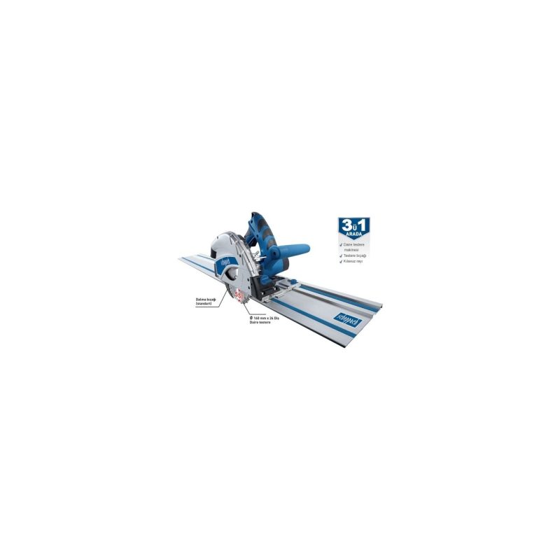 Scheppach PL55 1200W Dalma Tip Daire Testere-Klavuz