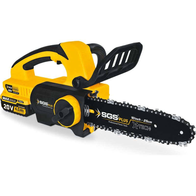 Sgs SGS5320 – 20 Volt Akülü Ağaç Kesme Budama Testere Makina Seti 25 cm Pala