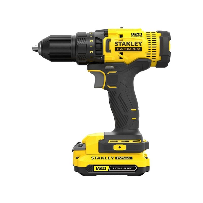 Stanley SCD700D2K 18V 2.0Ah Li-Ion Çift Akülü Matkap