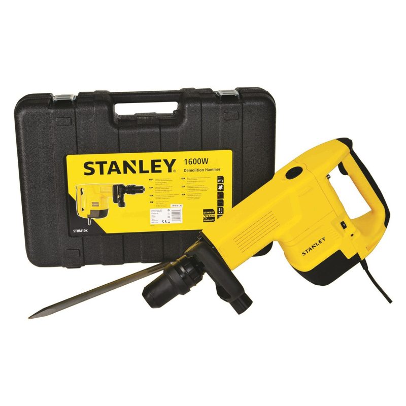 Stanley STHM10K-TR 1600W 14.7J 10 kg Profesyonel Ağır Hizmet Tipi SDS-Max Kırıcı