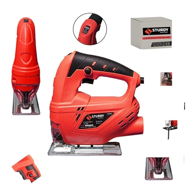 Sturdy Japon Technology New Red Seri Sjs Metal Şanzıman 3400 W Bakır Sargı Dekupaj Testere Profesyonel