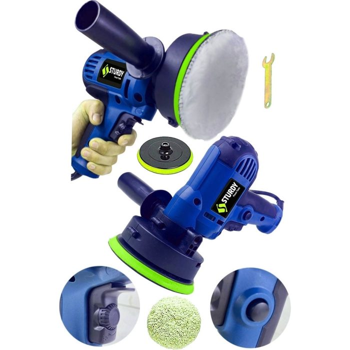 Sturdy Power Profesyonel 3400  Watt 6 Kademe Hız Kontrol Ayarlı Koltuk Yıkama, New Serıes  Polisaj Makinesi