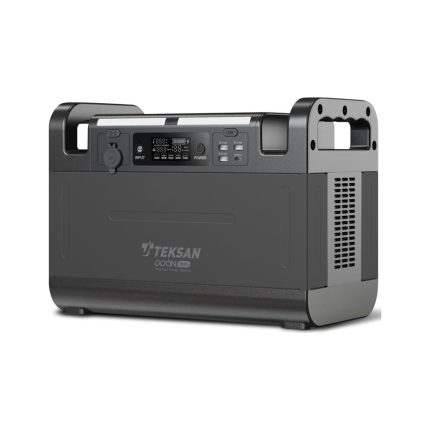 Teksan GO ON 1500W Taşınabilir Güç İstasyonu, Güneş Paneliyle Şarj Desteği, Hafif, LiFePO4, LED