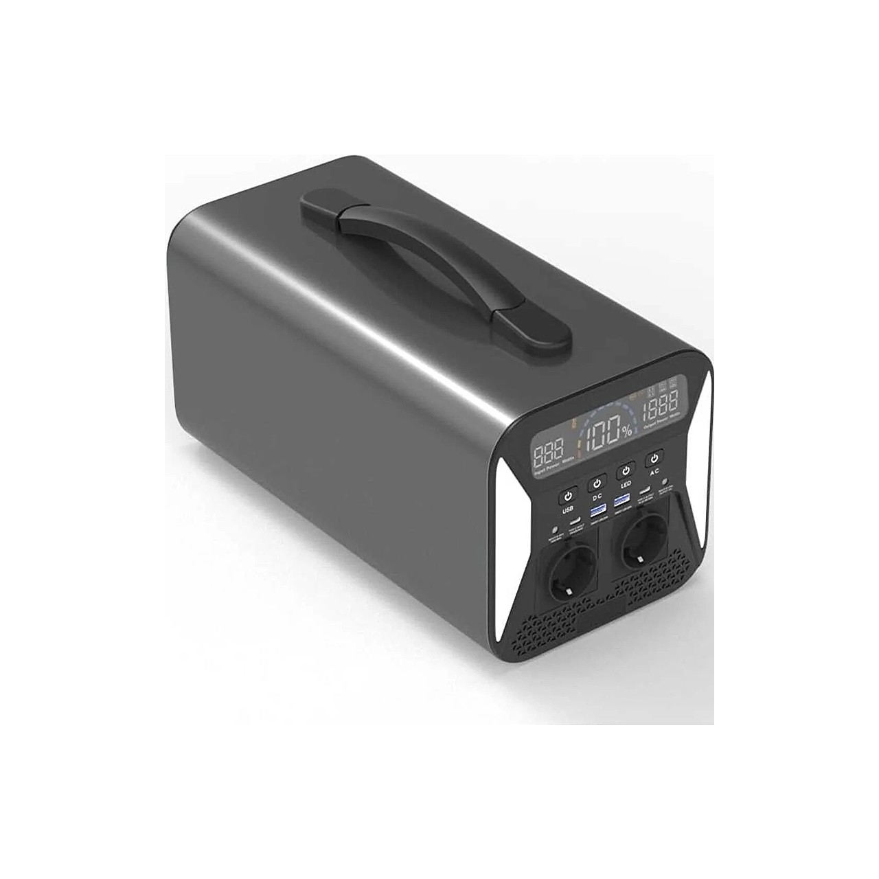 UAPOW1101 Powerbank 320.000 Mah Taşınabilir 1000W Güç Kaynağı 4 Ledli Kamp ve Doğa Için ıdeal