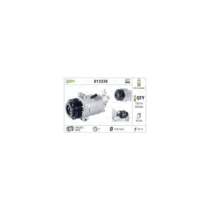 Valeo 813339 Kompresör Koleos 2.0 08- 926007877R
