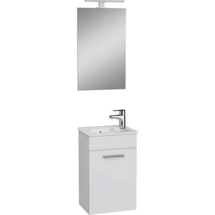 VitrA Mia 75022 Lavabo Dolabı, Demonte, 40 cm, Parlak Beyaz