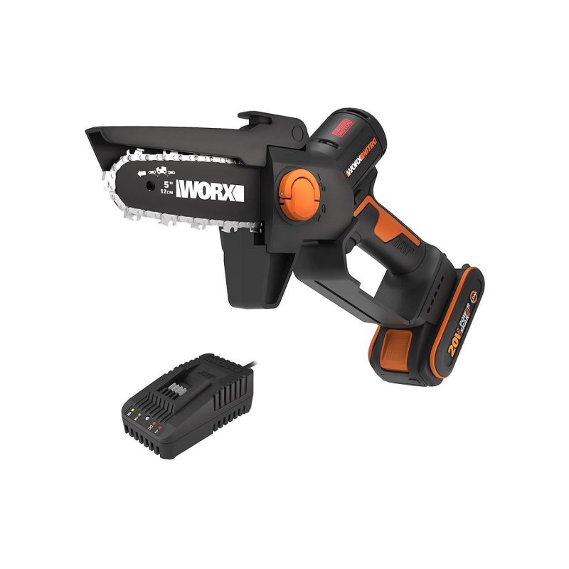 Worx WG325E 20 Volt 2.0 Ah Li-ion 12 cm Şarjlı Kömürsüz Zincirli Testere