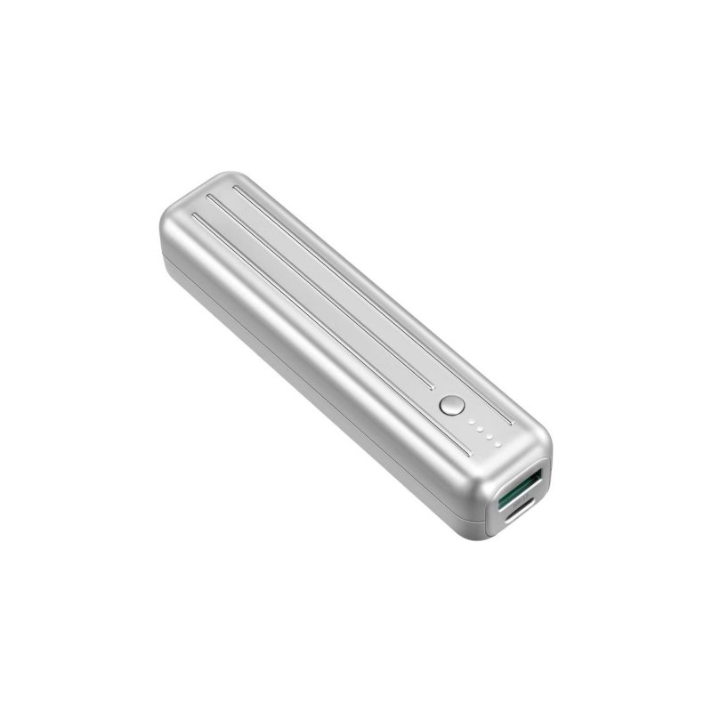 Zendure Supermini 5k – 5,000 Mah Crush-Proof Portable Charger  Sılver