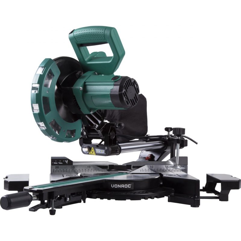 VONROC Lazerli Radyal Gönye Testere – 2000W – 216mm – 40 Diş