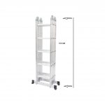 Beykon 1.5 mm Çok Amaçlı Merdiven 5.70 M 20 Basamaklı