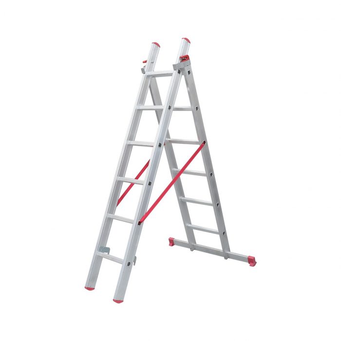 Beykon 2+2 M Toplam 4 Metre  A Tipi Alüminyum Sürgülü (Ptt) Merdiveni