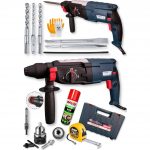 Dager Gbh 2-28 Çelik Şanzıman Bakır Sargılı 900 W Kırıcı Delici Hilti Matkap + 5 Adet Uç Yedek Çelik Mandren Pas Sökücü Hediye