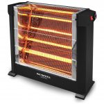 Kumtel Siyah Mini Şömine Isıtıcı 2200 W Ks-2760