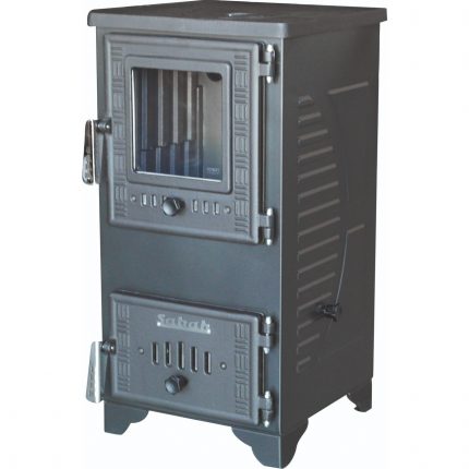 Mangal Sepetim Mini Dik Döküm Şömine Soba M102-D