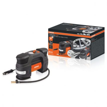 Osram Lastik Şişirme Hava Kompresörü OTI830 (Yeni Versiyon) Dijital Otomatik Durdurma Işlevli