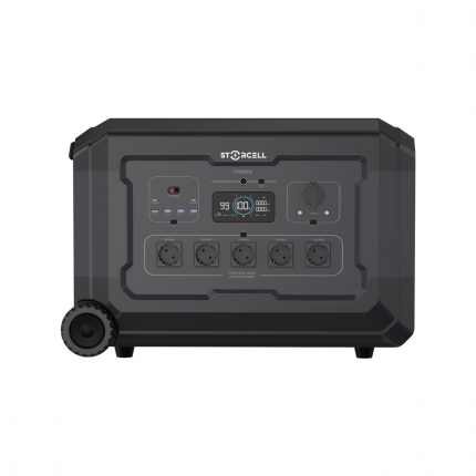 Storcell S3 Taşınabilir Güç Kaynağı 3072 Wh Kapasite, 3600W Güç – Ev Deniz ve Dış Mekan Kullanımı Için Lifepo4 Bataryalı Solar Jeneratör