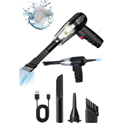 Tekno Trust Ithalatçı Garantili Mini Şarjlı  Araç Süpürgesi Üfleme Özellikli 2 Yıl