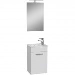 VitrA Mia 75022 Lavabo Dolabı, Demonte, 40 cm, Parlak Beyaz