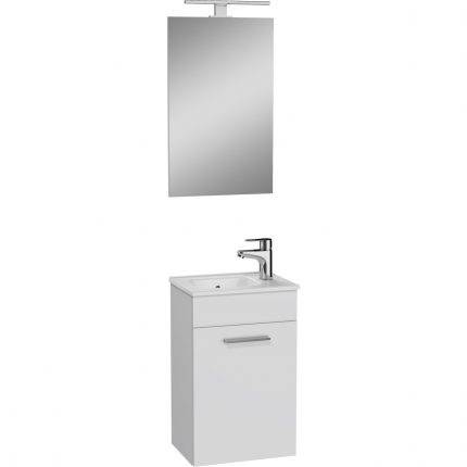 VitrA Mia 75022 Lavabo Dolabı, Demonte, 40 cm, Parlak Beyaz